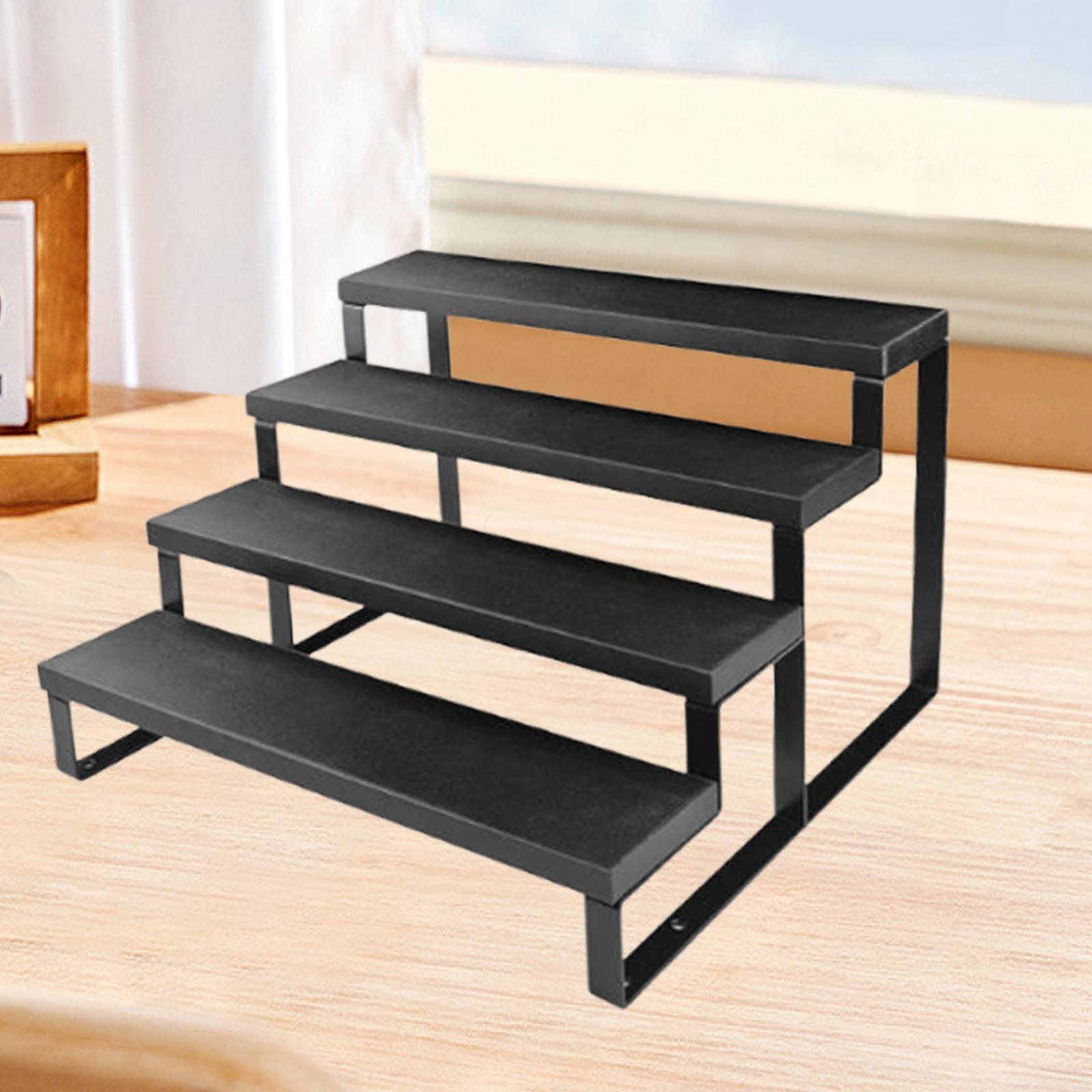 4단 진열대 철제 향수 랙 메이크업 수집품 보석용 - Display Risers Set 리뷰 및 가격