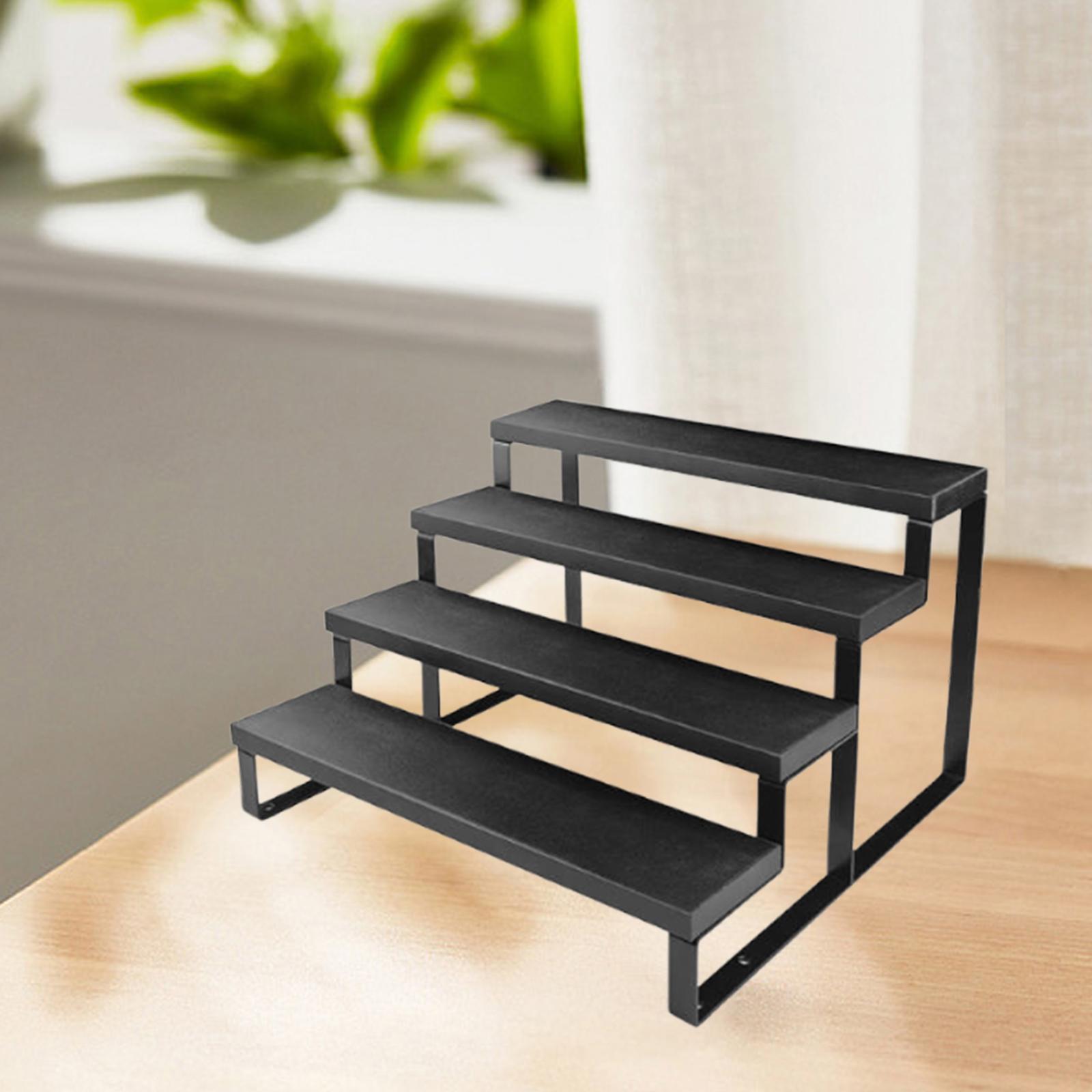 4단 진열대 철제 향수 랙 메이크업 수집품 보석용 - Display Risers Set 리뷰 및 가격