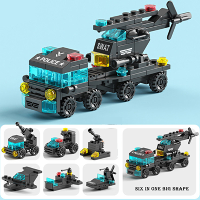 6가지 기능이 있는 새로운 특수 경찰 견인차, 비행기, - Lego Set Creator 리뷰 및 가격