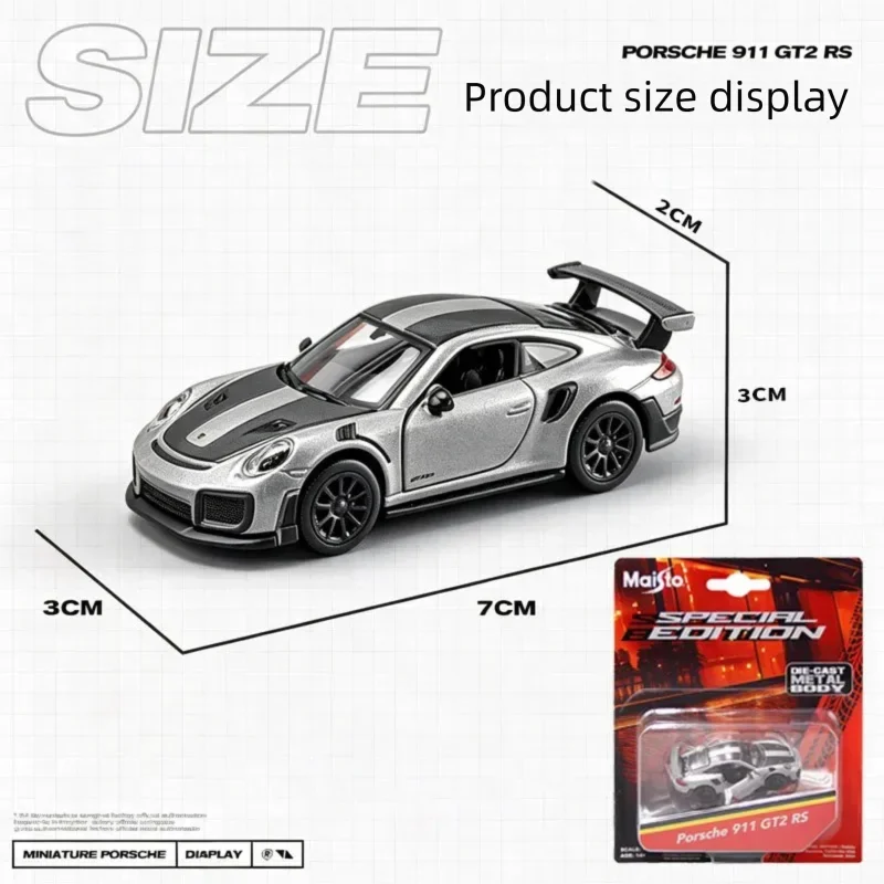 마이스토 1:64 스케일 포르쉐 911 GT2 RS 다 - Die Cast Car 1 64 리뷰 및 가격